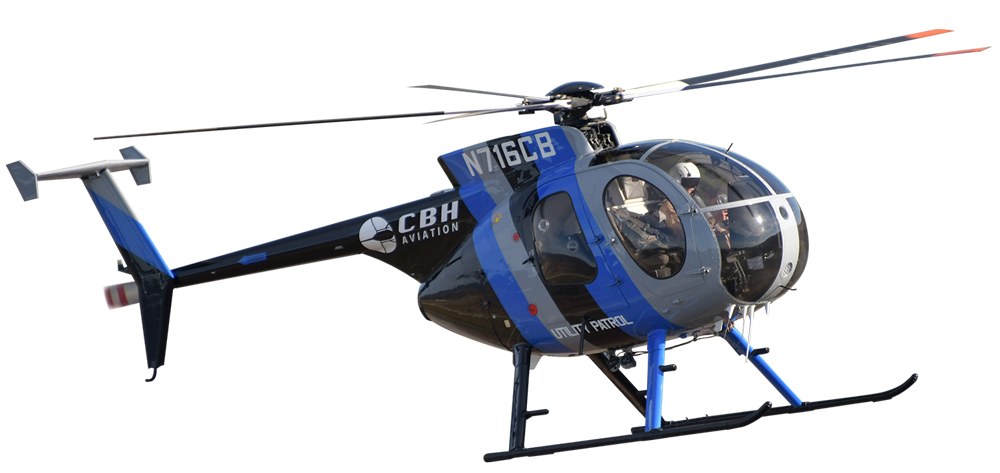 CBH Aviation Helicopter in flight